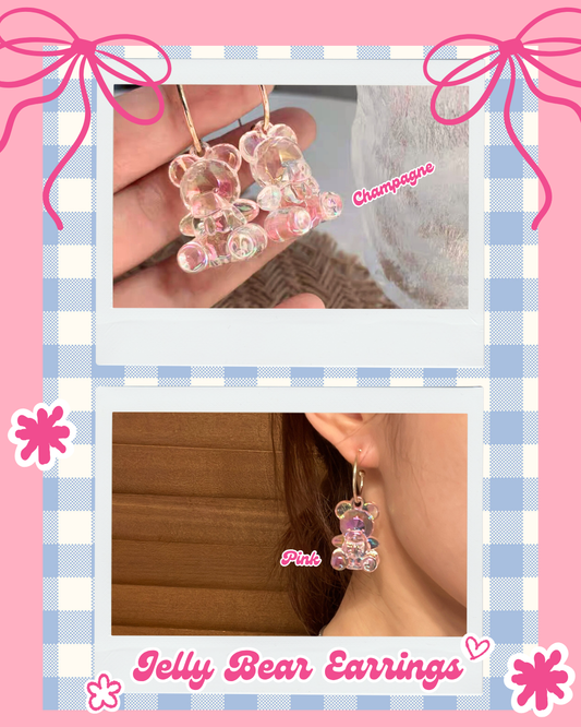 Jelly Bear Earrings